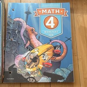 Underwater Adventure Math 4 Workbook bju